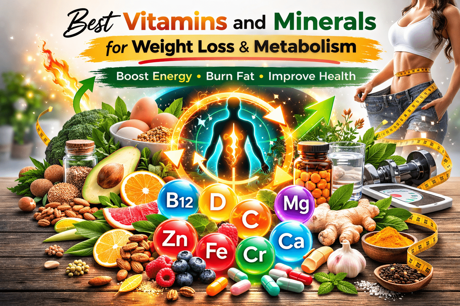 Read more about the article Why Vitamins and Minerals Matter for Weight Loss & Metabolism
