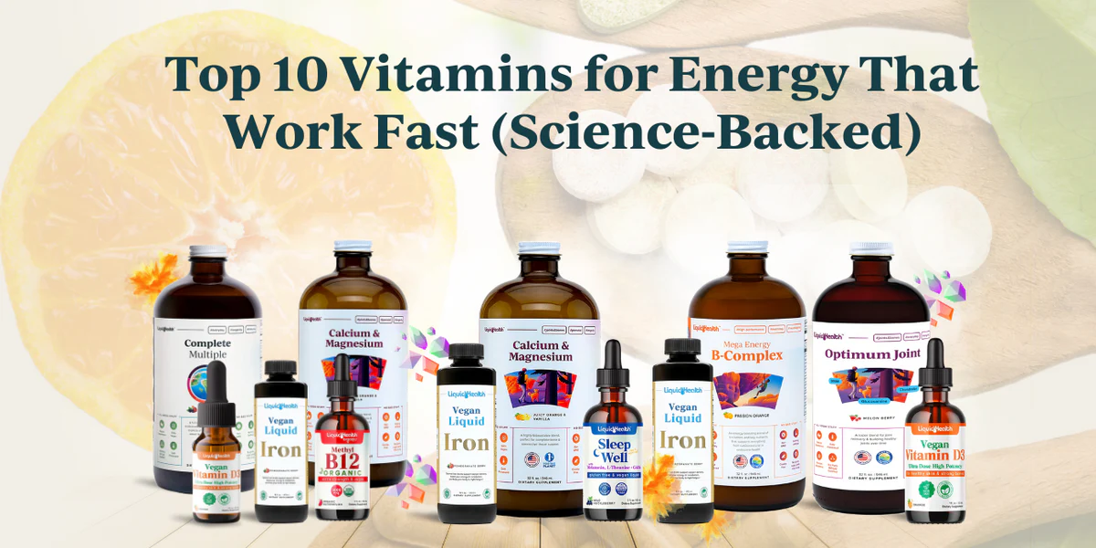 Read more about the article 10 Best Vitamins for Energy and Immune System Support