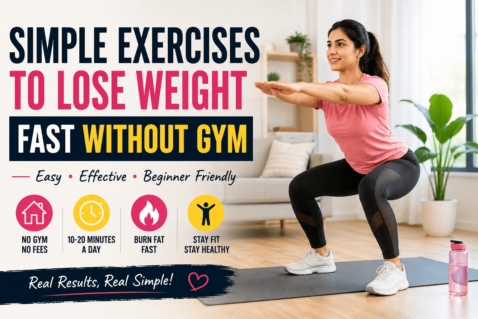 Read more about the article Can You Really Lose Weight Fast Without Gym?