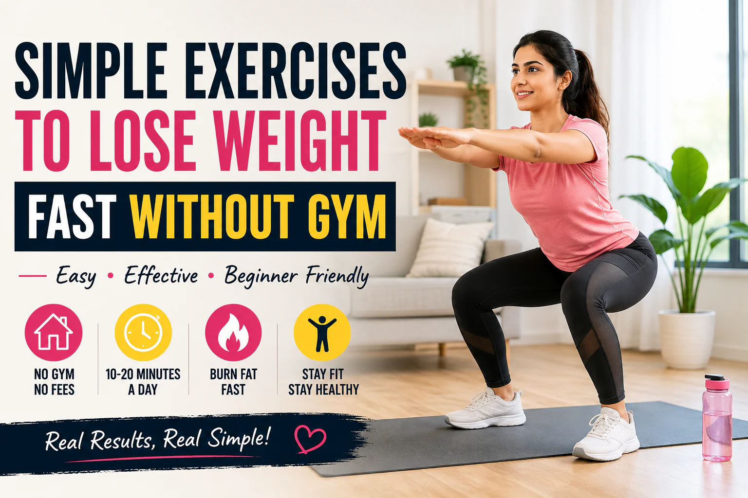 Read more about the article Can You Really Lose Weight Fast Without Gym?